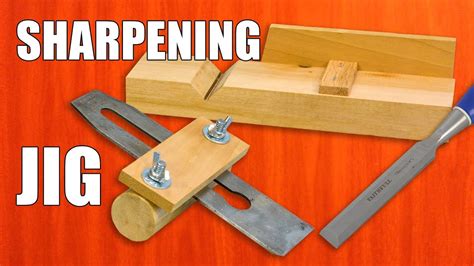 Diy Chisel Sharpening Jig - homemade scary-sharpening jig : When i ...