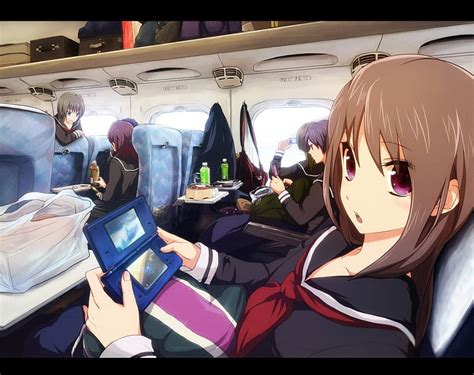 1920x1080px, 1080P free download | In plane, school, airplane, anime ...