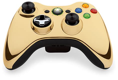 Gold Chrome Xbox 360 Controller Unveiled - GamingReality