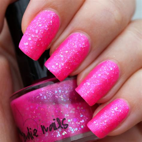 +88 Hot pink And Black Acrylic Nails - Fashionre