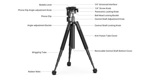 Ulanzi MT-63 Portable Mini Tripod T028GBB1