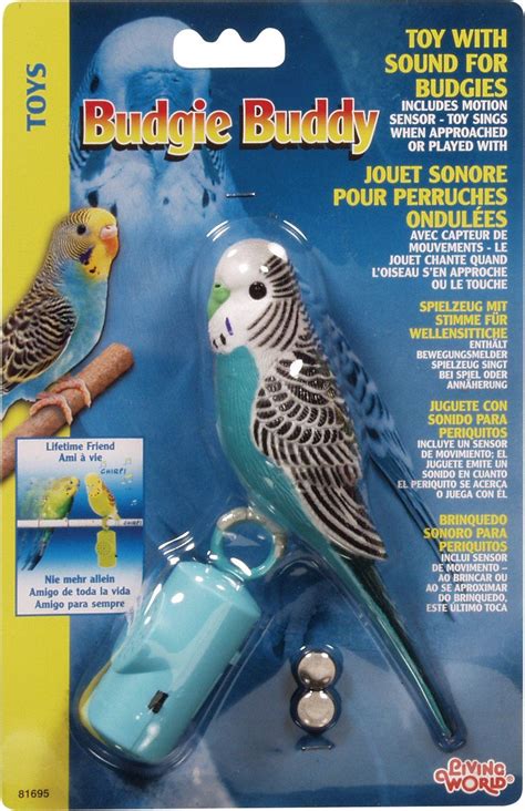 LIVING WORLD Singing Parakeet - Chewy.com | Parakeet, Parakeet toys ...