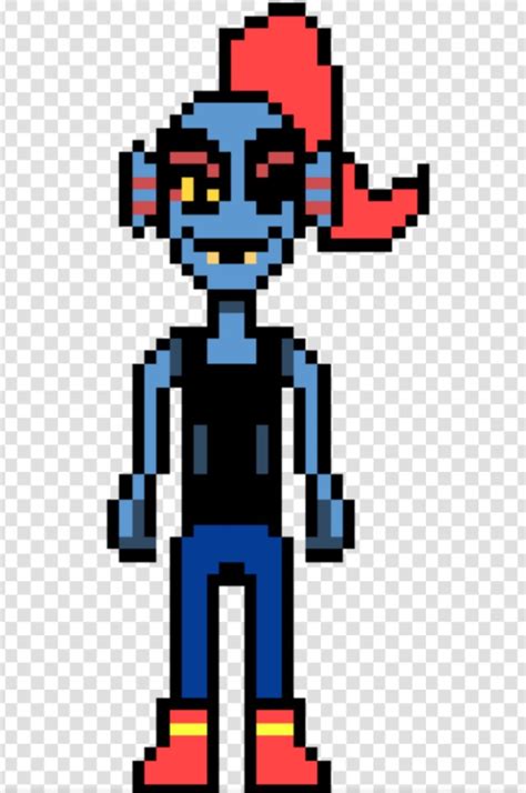 Undyne Overworld Sprite by UnderCell on DeviantArt