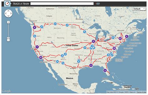 Amtrak Rail Map Usa - Windy Kakalina