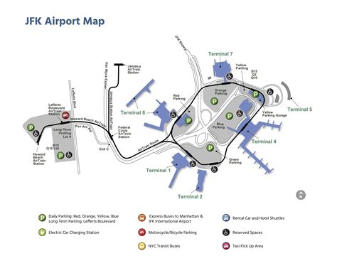 Jfk International Airport Runway Map