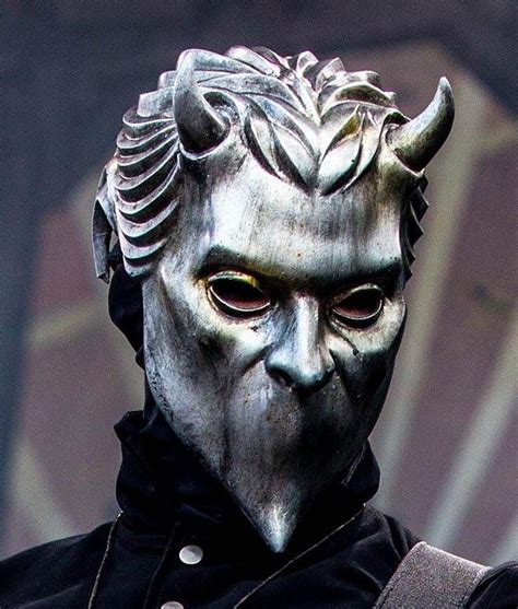 Ghost Nameless Ghoul Mask Cosplay Ghost Rock Roll Band Latex Helmet ...