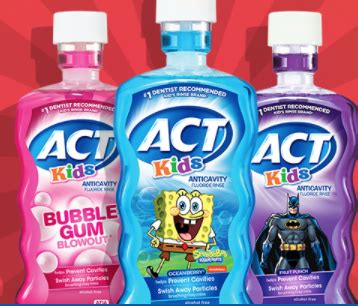 Target: ACT Kids Mouthwash - Only $1.80 | FreebieShark.com