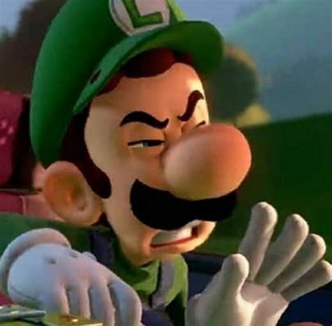 Luigi Funny Face