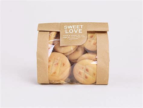 10 window paper bags window cookie bags large cookie bags