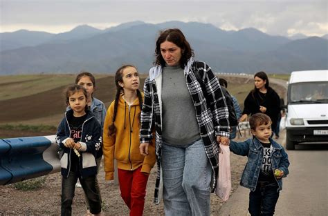 Over 100,000 Armenians have now fled disputed enclave Nagorno-Karabakh ...