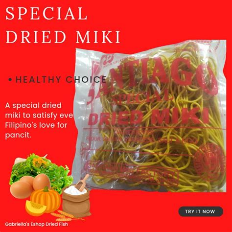 Must Try New Special Dried Miki Noodles Pancit Bihon Guisado Soup Lomi ...