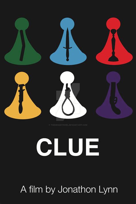 Clue Movie Poster by thegrassynoel on DeviantArt