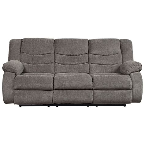 Signature Design by Ashley Tulen Contemporary Reclining Sofa | A1 ...