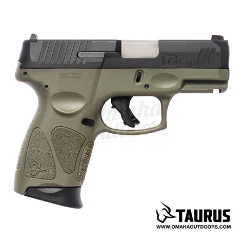 Taurus G3c 12 RD 9mm OD Green Pistol - Omaha Outdoors