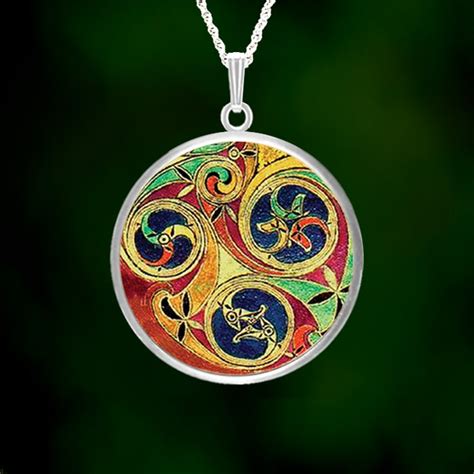 Celtic Spirals Large Pendant – Lovell Designs Jewelry in Maine