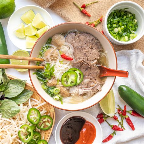 Vietnamese Beef Noodle Soup (Pho Bo) — Vicky Pham