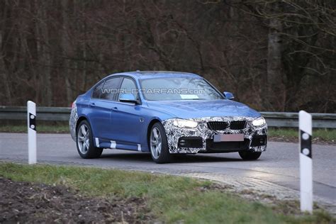 Facelifted BMW 3-Series Spied With M Sport Package - GTspirit