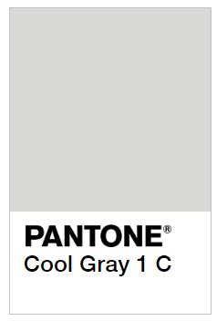 Divine Cool Grey 1c Pantone 0961 C