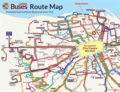 Edinburgh Bus Routes Map - Zip Code Map Las Vegas