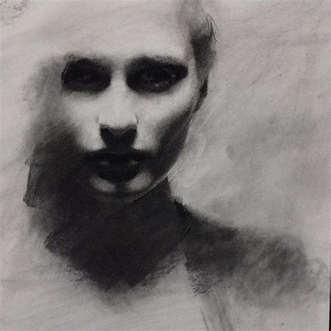 Agnes Grochulska | Portrait drawing, Charcoal drawing, Charcoal art