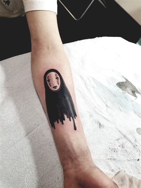 Got a no face tattoo :) : r/ghibli