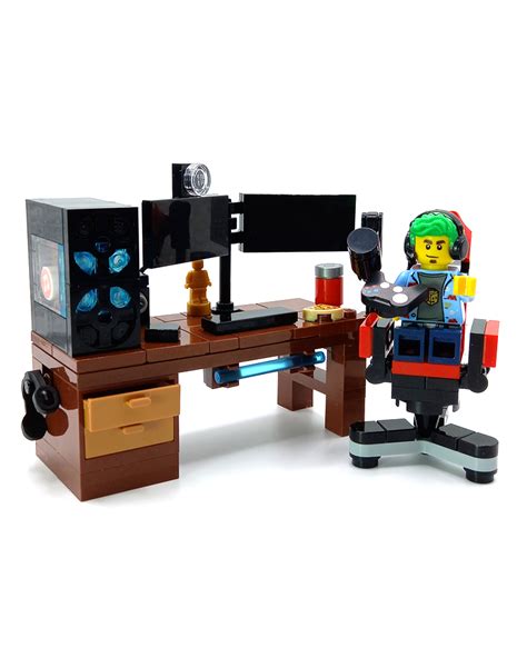 LEGO® MOC complete Gamer desk