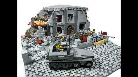 Lego WW2 MOC The Battle Of Berlin 1945 Display - YouTube