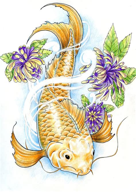 japanese koi-fish by ZakariasEatWorld on DeviantArt