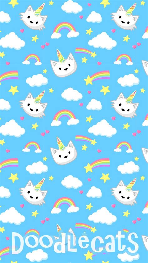 Unicorn cats – FREE phone wallpaper | Free phone wallpaper, Unicorn cat ...