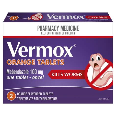 Vermox Tablets 2 - My Chemist