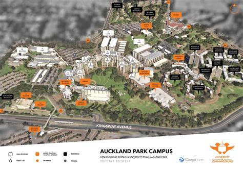 Auckland Park Kingsway – UJ FIND YOUR WAY