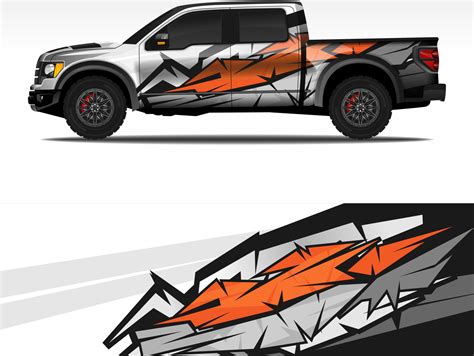 Car wrap decal livery vector design. by 21graphic on Dribbble