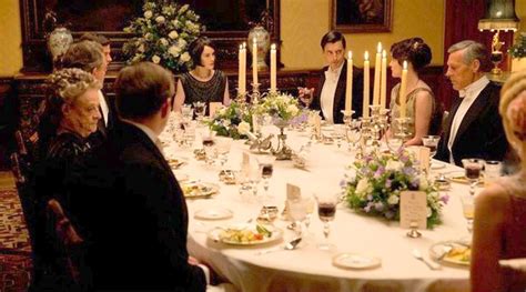 Downton Abbey formal dinner | The Enchanted Manor