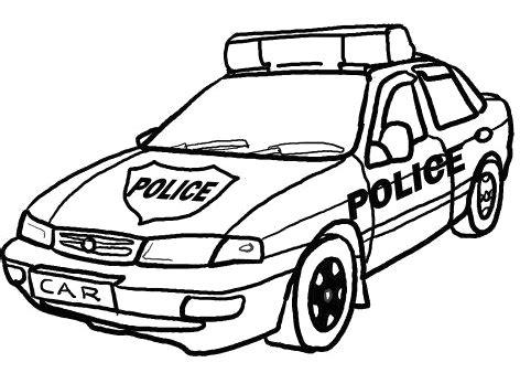 Police Car Outline | Free download on ClipArtMag