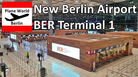 Flughafen Berlin Brandenburg Terminal 1 Abflug