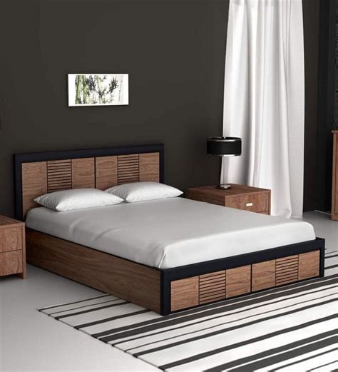 10 Latest Wooden Bed Designs With Pictures In 2023 | Wooden bed design ...