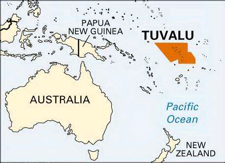 Tuvalu Map and Tuvalu Satellite Images