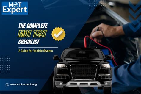 The Complete MOT Test Checklist: A Guide for Vehicle Owners | by Mot ...