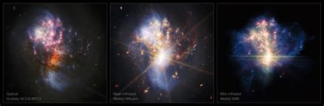 Galactic Collision: Webb Space Telescope Explores Frenzied Star ...