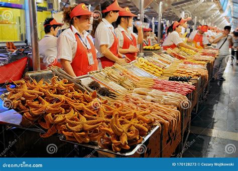 Chinese Street Food Market