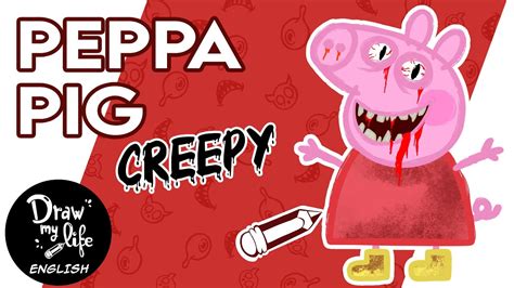 The TRUE BLOODY ORIGIN of PEPPA PIG | Draw My Life - YouTube