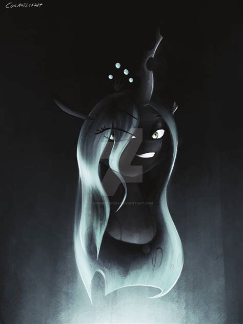 Queen Chrysalis MLP Character Drawing Illustration by cosmotic1214 on ...