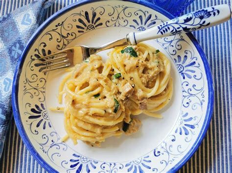 Pasta with Tuna Carbonara – The Pasta Project