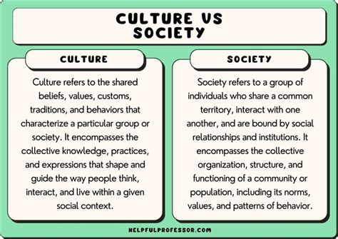 Culture vs Society: Similarities, Differences, Examples (2024)