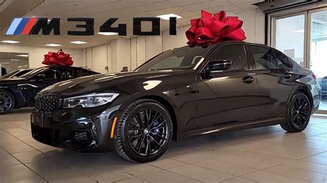 2021 BMW M340i xDrive Black Sapphire Metallic Showcase - YouTube