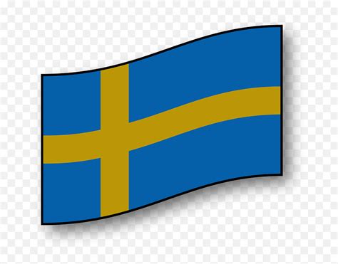 Sweden Flag Clipart - Schweden Flagge Clipart Emoji,Sweden Emoji - free ...