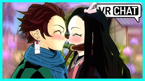 Tanjiro and Nezuko FALL IN LOVE... (Demon Slayer VR) - YouTube