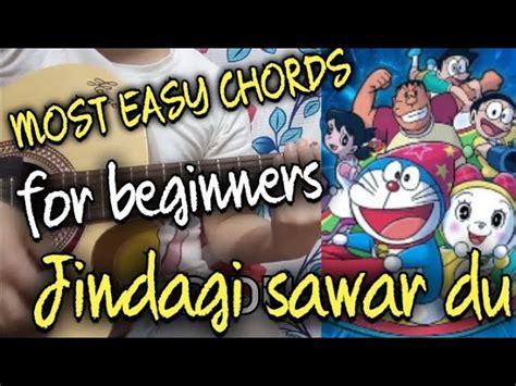 Doraemon theme song guitar chords || guitar lessons for beginners songs ...