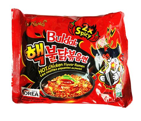 Pack Samyang 2X Extra Spicy Hot Chicken Flavor Ramen Korean Spicy ...