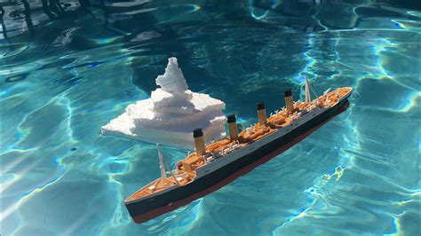 Titanic Submersible Model Sinking